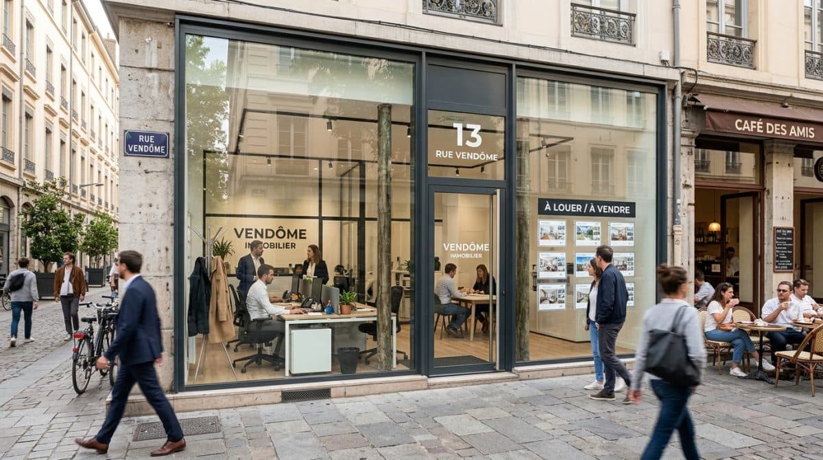 Illustration générée : A LOUER Local Commercial 201 m² Lyon 6