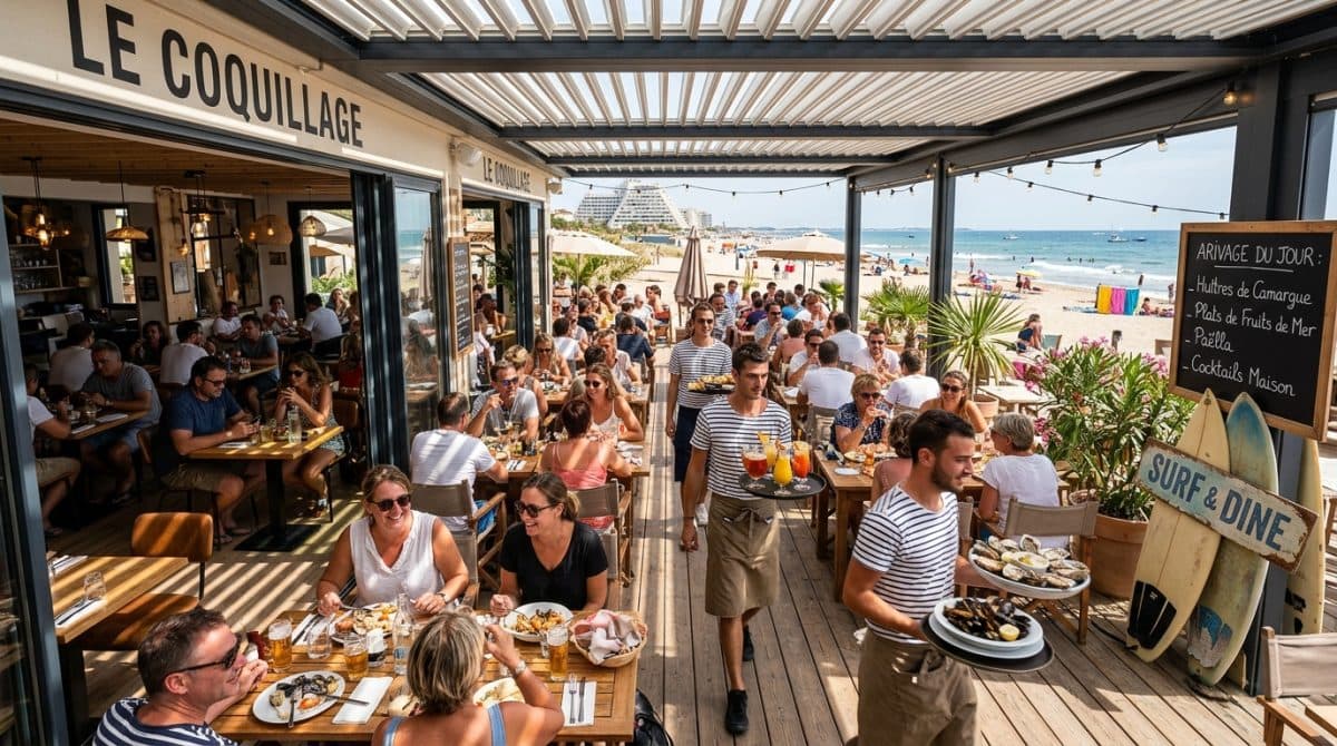 Illustration générée : Vente de fonds de commerce bar restaurant licence IV