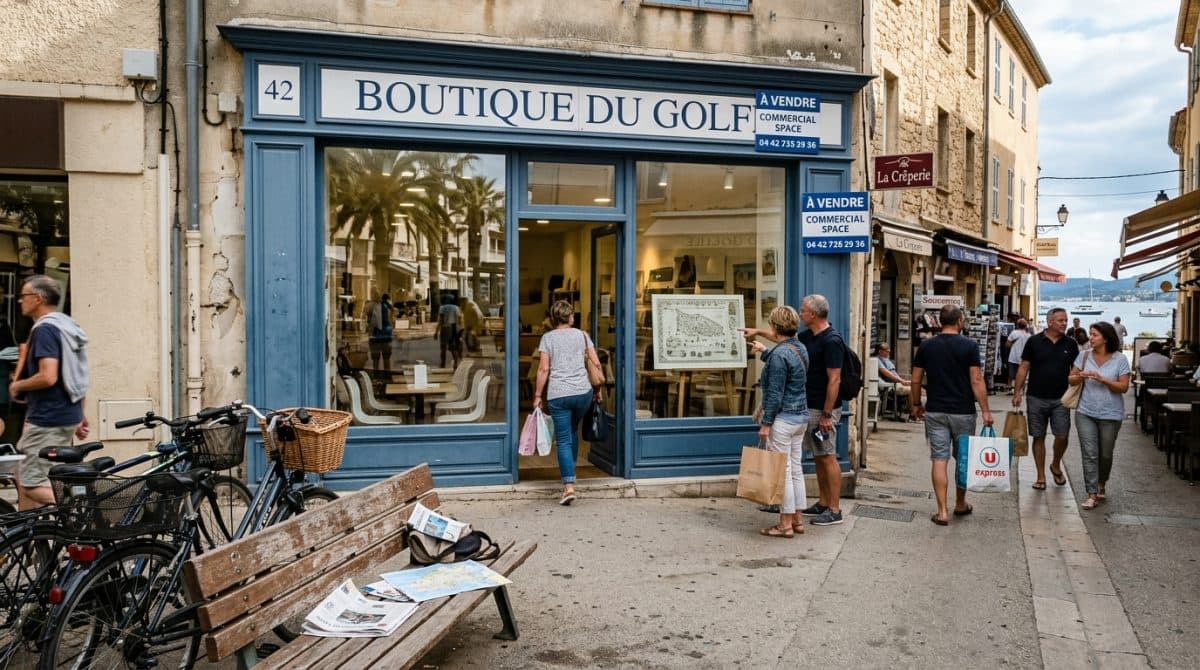 Illustration générée : Droit au bail porticcio