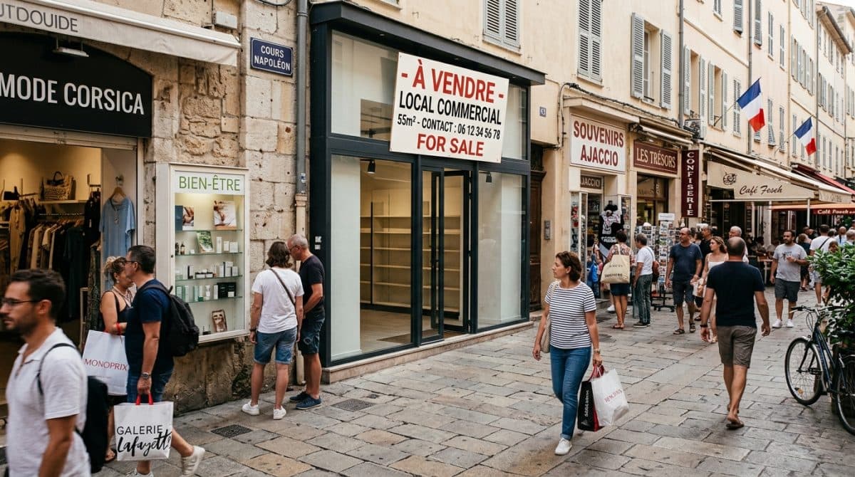 Illustration générée : A ceder droit au bail cours napoleon secteur 1