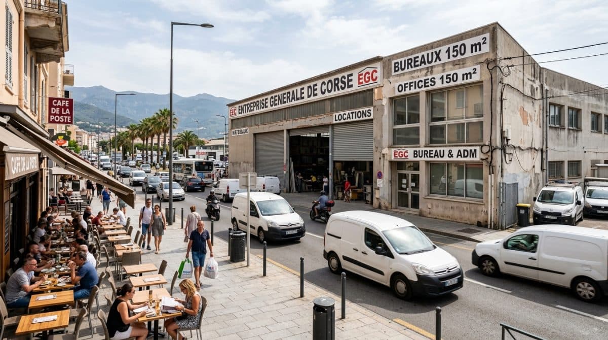 Illustration générée : Vente murs commerciaux (1375 m2) Haute Corse