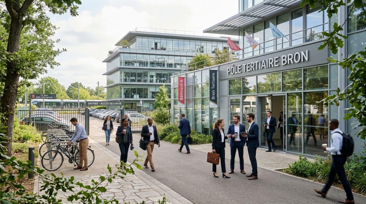 Illustration générée : Plateau Bureaux Neufs de 622.50 m² Bron