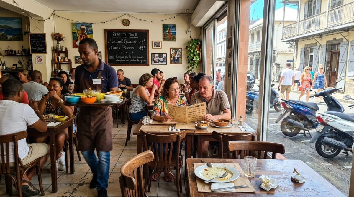 Illustration générée : Fonds de commerce RESTAURANT CREOLE
