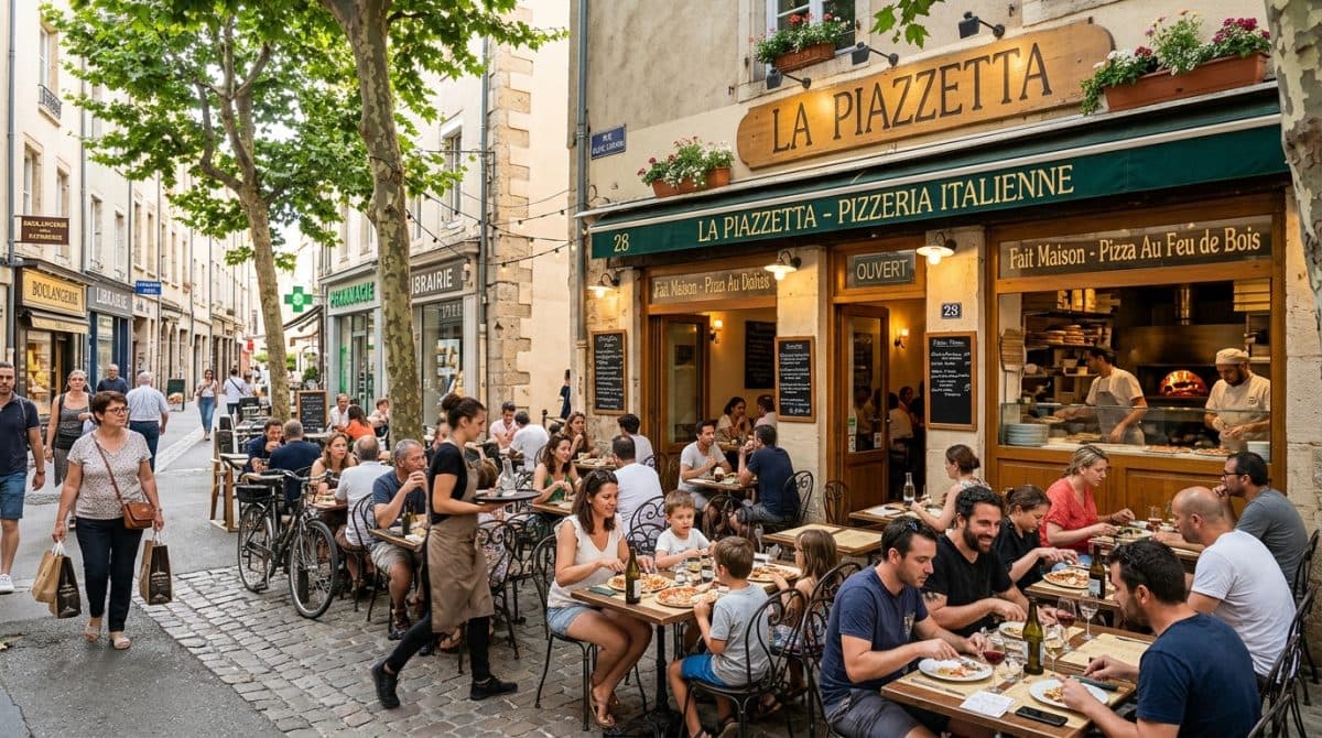 Illustration générée : A vendre restaurant pizzeria secteur roanne