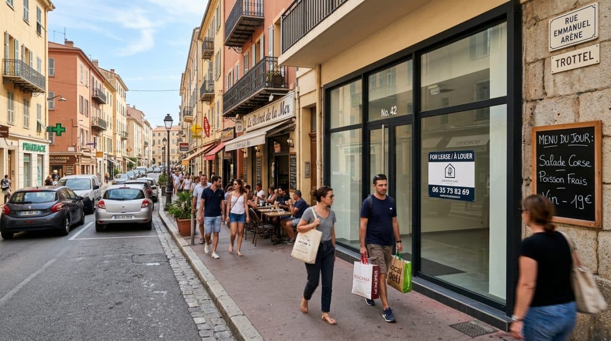 Illustration générée : Opportunité rare – Local polyvalent au cœur du secteur Trottel