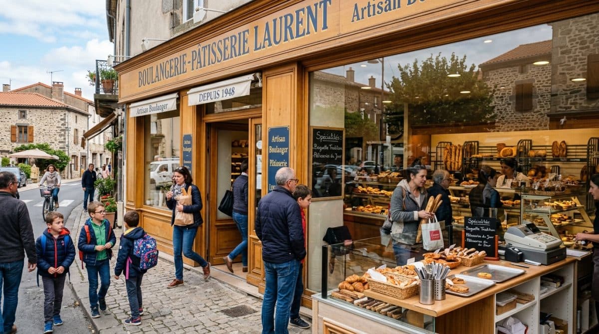 Illustration générée : Boulangerie Patisserie à 20 min de Clermont-Ferrand