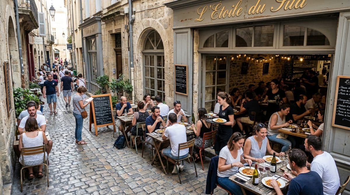 Illustration générée : A vendre restaurant Atypique Centre- historique Montpellier.