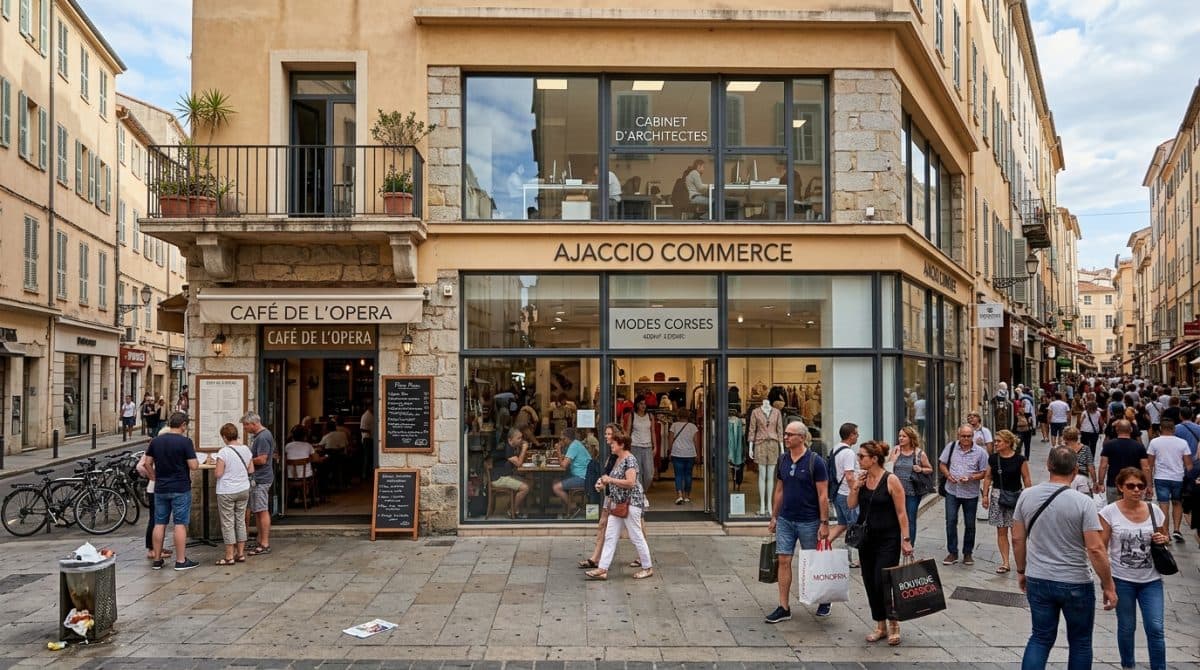 Illustration générée : Locaux commerciaux a louer