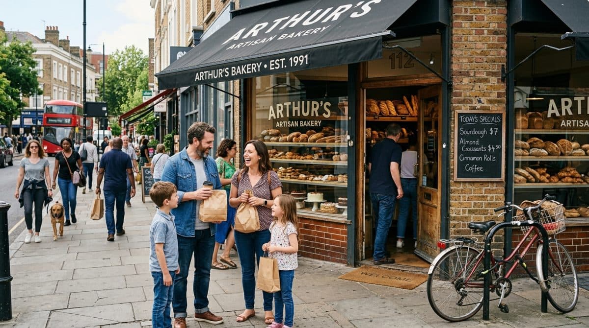 Illustration générée : Vente FDC Boulangerie