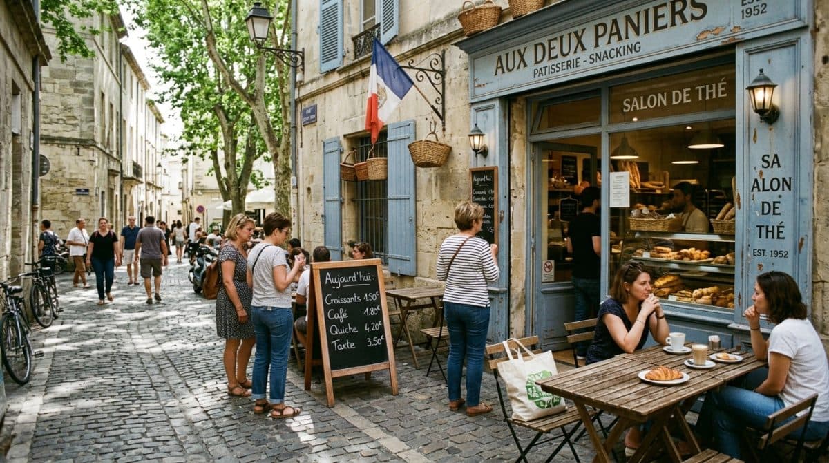 Illustration générée : A vendre MURS Libres restauration rapide Montpellier