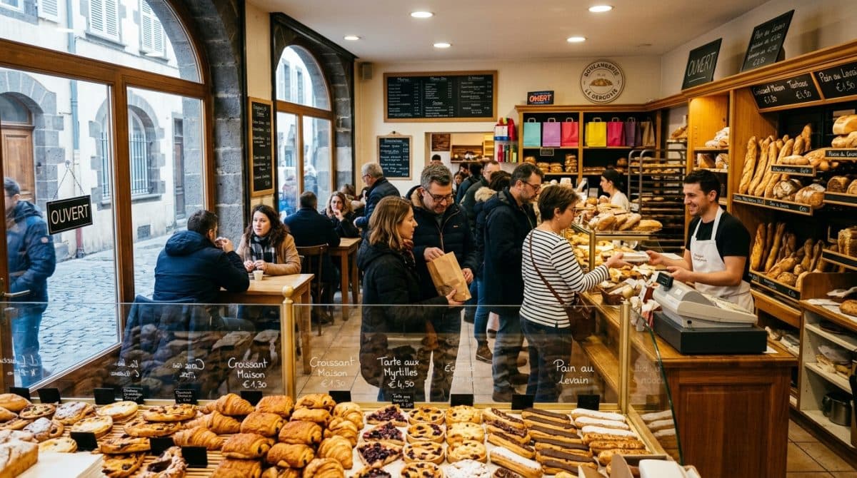 Illustration générée : Boulangerie, Patisserie en Emplacement Numéro 1 au sud de Clermont-Ferrand