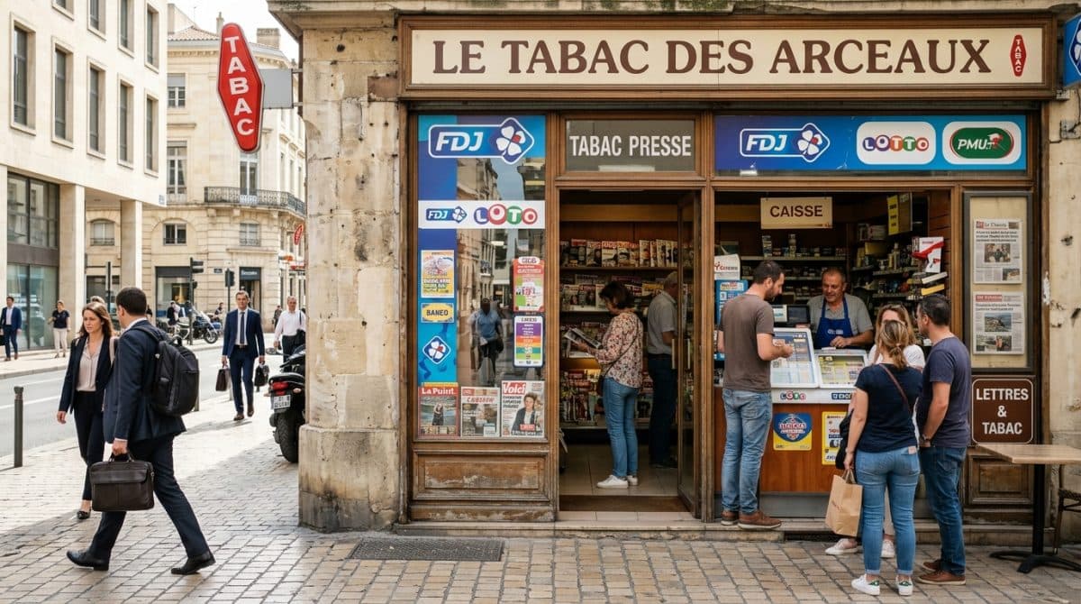 Illustration générée : A vendre TABAC PRESSE FDJ Montpellier