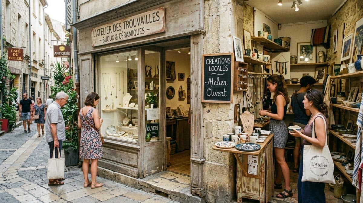 Illustration générée : A venrde droit au bail Montpellier-Centre
