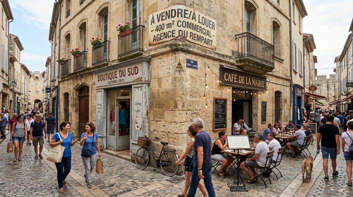 Illustration générée : Hôtel Murs et Fonds de commerce, 20 chambres