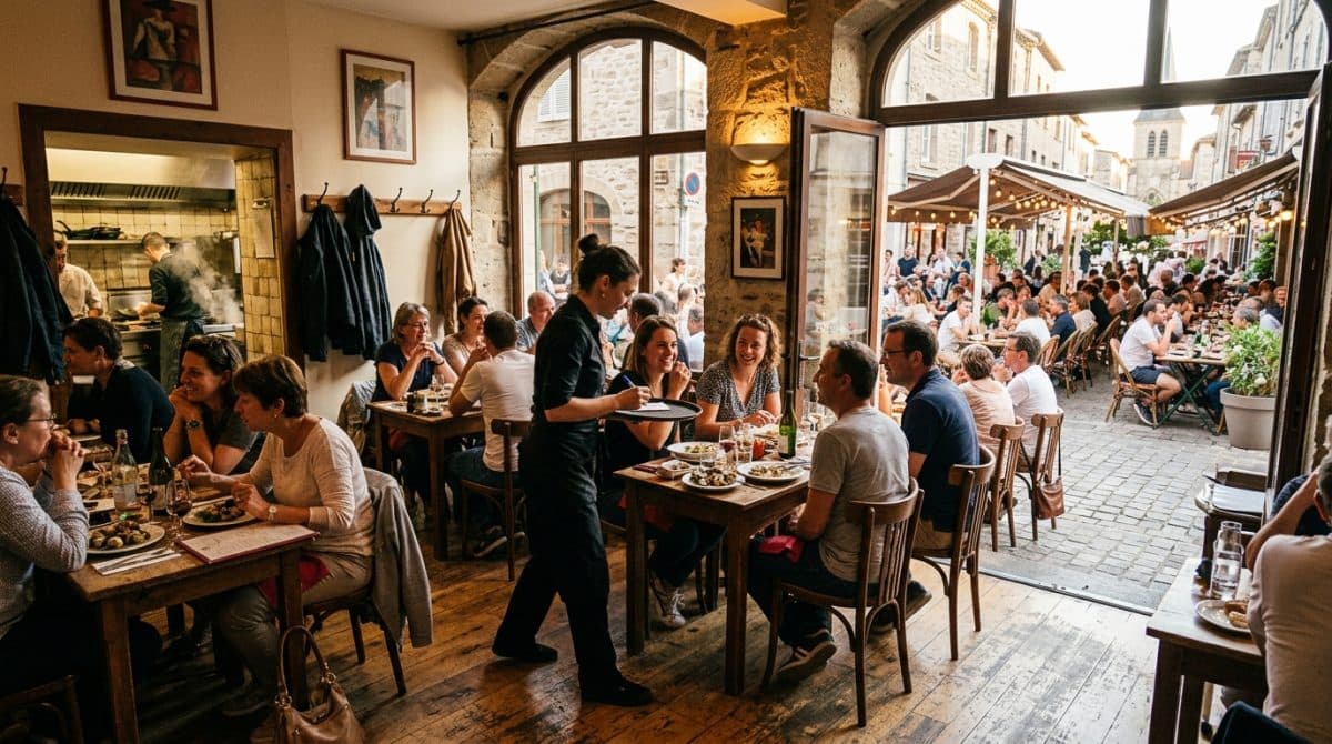 Illustration générée : A VENDRE RESTAURANT CUSSET Centre ville