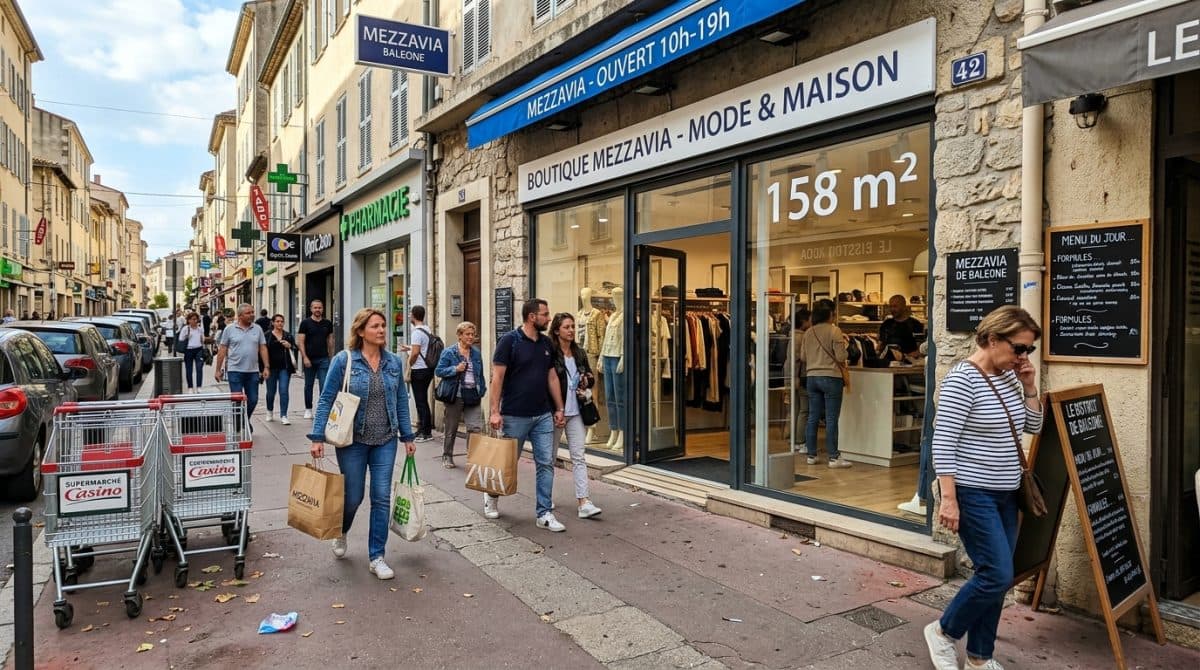Illustration générée : Murs commerciaux agences_emplacement n°1_mezzavia baleone