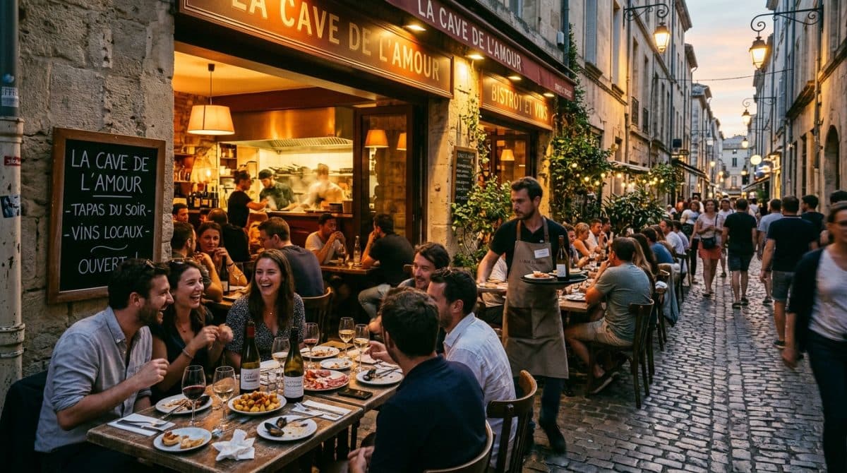 Illustration générée : Bar-restaurant avec licence 3 - EMPLACEMENT N°1