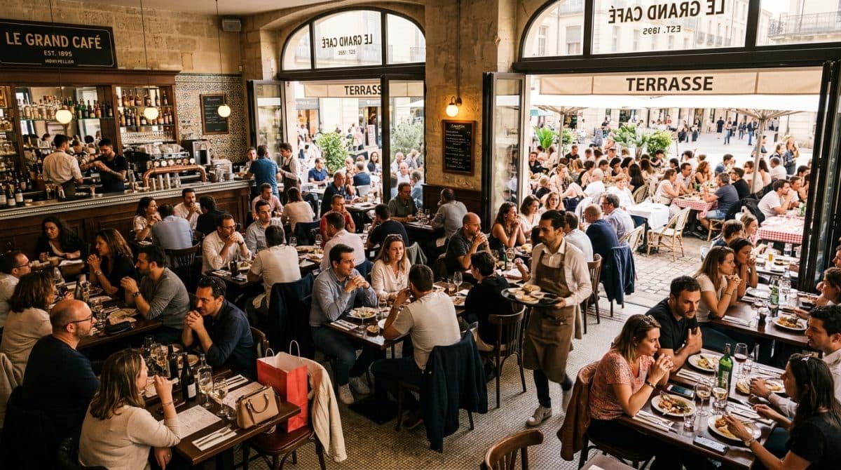 Illustration générée : A vendre fonds de commerce bar brasserie licence 4