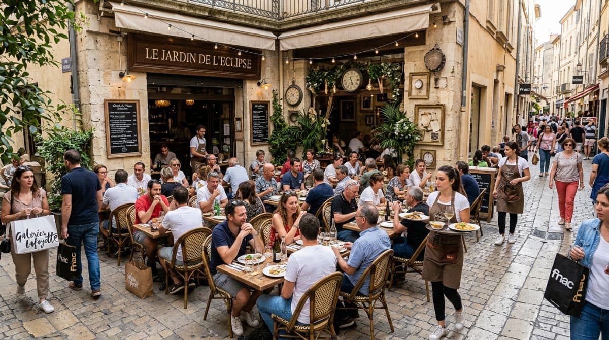 Illustration générée : A vendre_ restaurant a themes montpellier centre